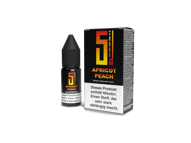 5EL – Apricot Peach – Nikotinsalz Liquid – 10 ml