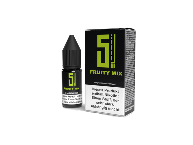 5EL – Fruity Mix – Nikotinsalz Liquid – 10 ml