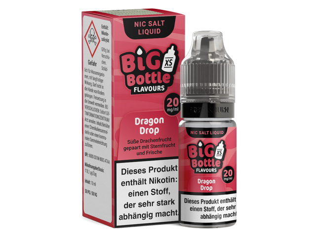 Big Bottle – Dragon Drop – Nikotinsalz Liquid – 10 ml