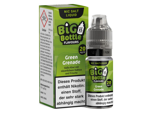 Big Bottle - Green Grenade - Nikotinsalz Liquid - 10 ml