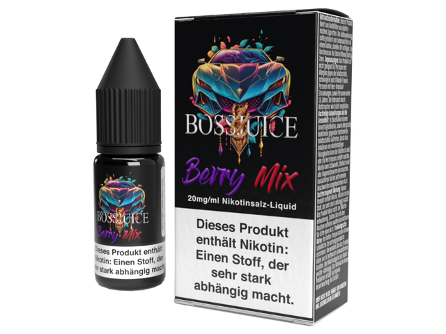 Boss Juice – Berry Mix – Nikotinsalz Liquid – 20 mg