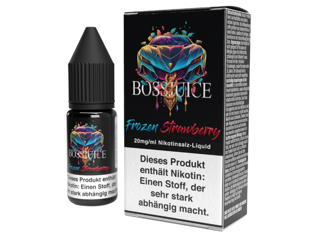 Boss Juice – Frozen Strawberry – Nikotinsalz Liquid – 20 mg