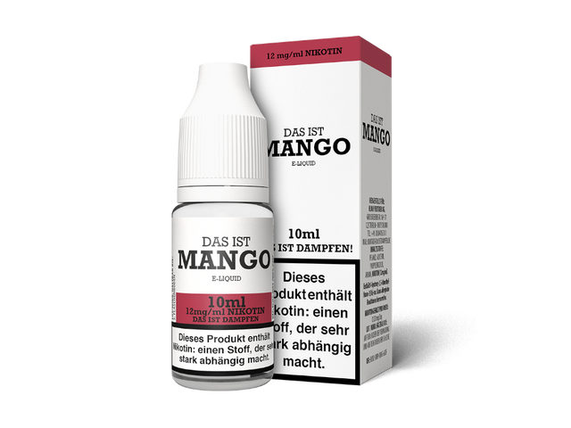 Das ist Dampfen – Mango – Liquid – 10 ml