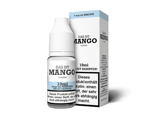 Das ist Dampfen Mango Liquid – 10ml