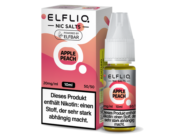 ELFLIQ - Apple Peach - Nikotinsalz Liquid - 10 ml