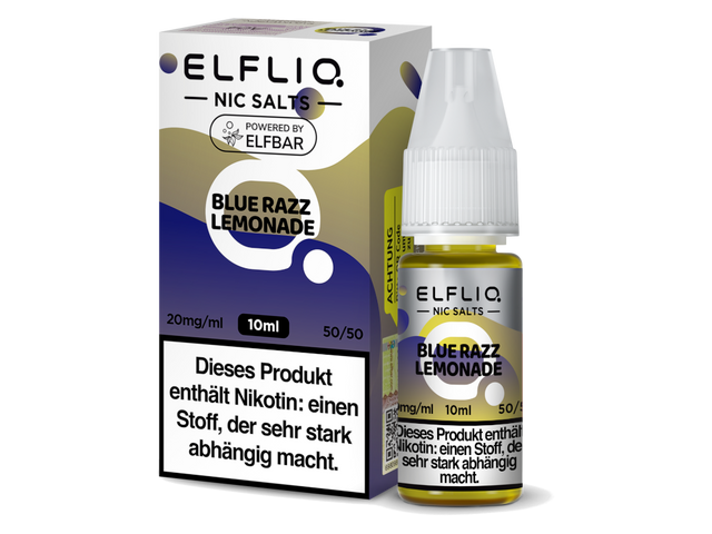ELFLIQ – Blue Razz Lemonade – Nikotinsalz Liquid – 10 ml