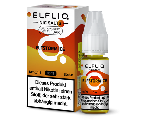 ELFLIQ - Elfstorm Ice - Nikotinsalz Liquid - 10 ml