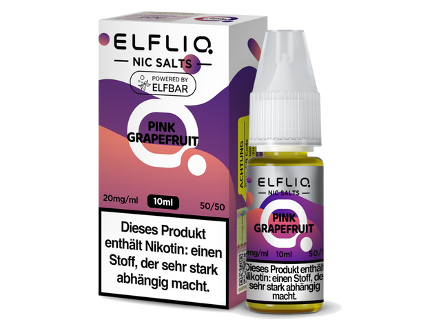 ELFLIQ - Pink Grapefruit - Nikotinsalz Liquid - 10 ml