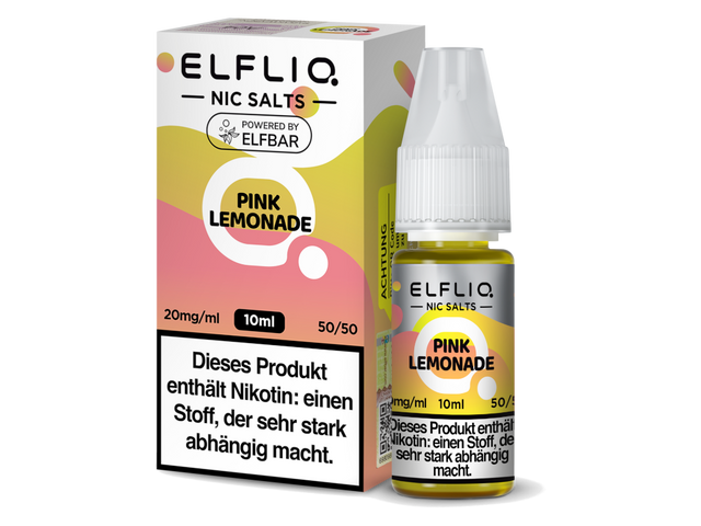 ELFLIQ – Pink Lemonade – Nikotinsalz Liquid – 10 ml