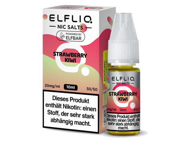 ELFLIQ - Strawberry Kiwi - Nikotinsalz Liquid - 10 ml