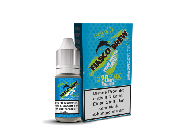 Fiasco Brew - Mint Menth Brew - Hybrid Nikotinsalz Liquid