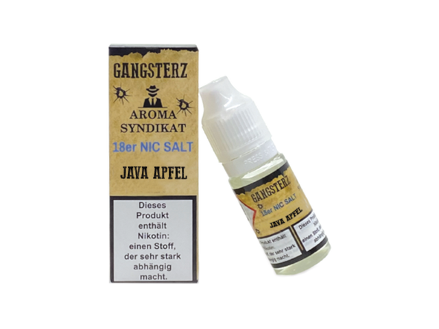 Gangsterz - Java Apfel - Nikotinsalz Liquid - 18 mg