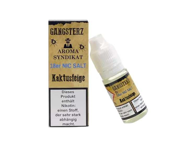 Gangsterz – Kaktusfeige – Nikotinsalz Liquid – 10 ml
