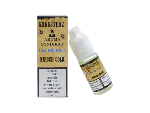 Gangsterz – Kirsch Cola – Nikotinsalz Liquid – 18 mg