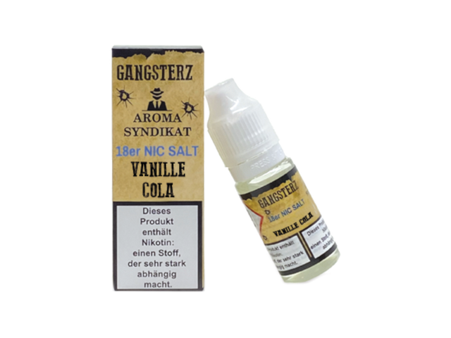 Gangsterz - Vanille Cola - Nikotinsalz Liquid - 18 mg