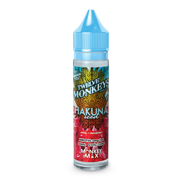 Twelve Monkeys – Hakuna Iced Shortfill Liquid 0 mg/ml 50ml