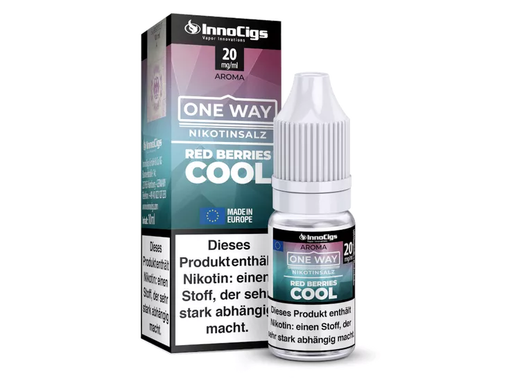 InnoCigs - One Way - Red Berries Cool - Nikotinsalz Liquid - 10 ml