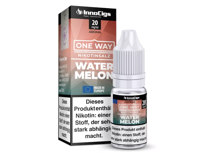 InnoCigs – One Way – Watermelon – Nikotinsalz Liquid – 10 ml