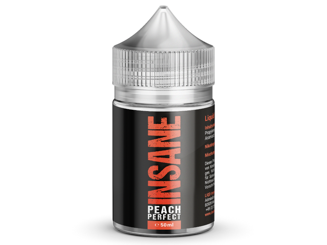 Insane – Peach Perfect – Shortfill Liquid – 50 ml