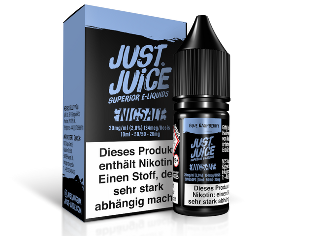 Just Juice – Blue Raspberry – Nikotinsalz Liquid – 10 ml
