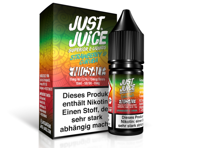 Just Juice - Grape & Melon Ice - Nikotinsalz Liquid - 10 ml