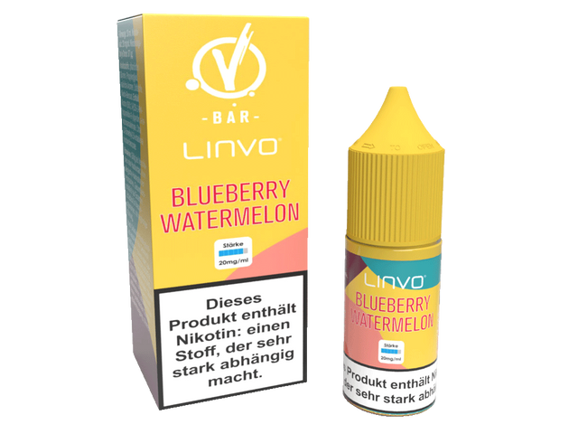 Linvo - Blueberry Watermelon - Nikotinsalz Liquid - 20 mg
