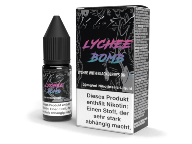 MaZa – Lychee Bomb – Nikotinsalz Liquid – 10 ml