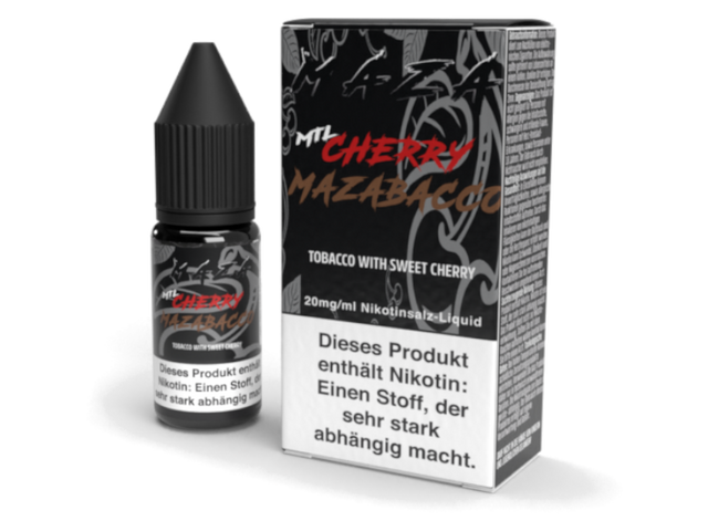 MaZa – MTL Cherry Mazabacco – Nikotinsalz Liquid – 10 ml
