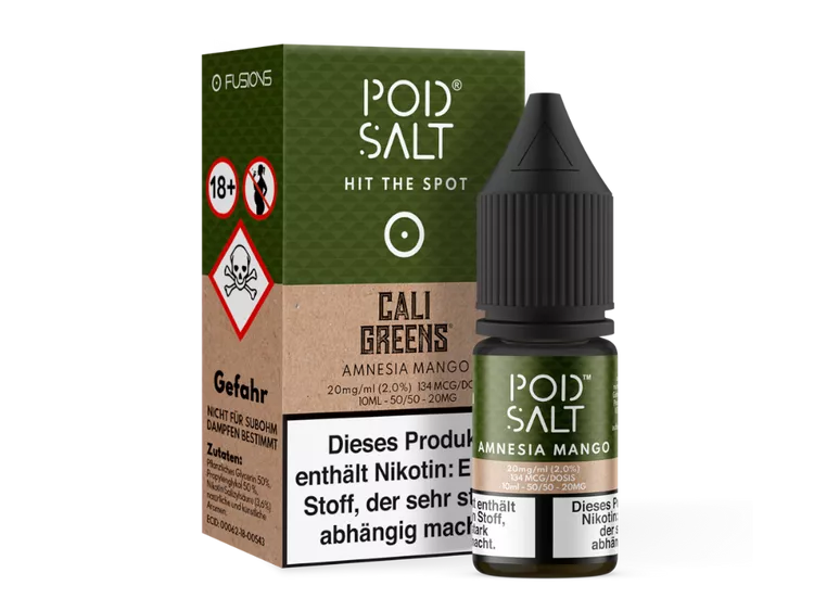Pod Salt Fusion - Amnesia Mango - Nikotinsalz Liquid - 20 mg
