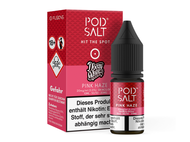 Pod Salt Fusion – Pink Haze – Nikotinsalz Liquid – 20 mg