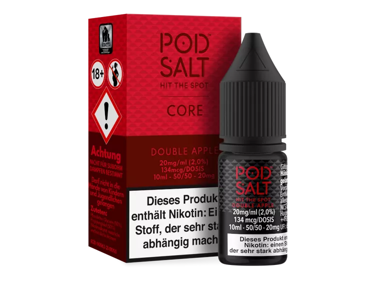 Pod Salt Core – Double Apple – Nikotinsalz Liquid – 20 mg