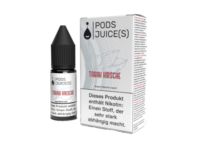 Pods Juices - Tabak Kirsche - Liquid - 10 ml