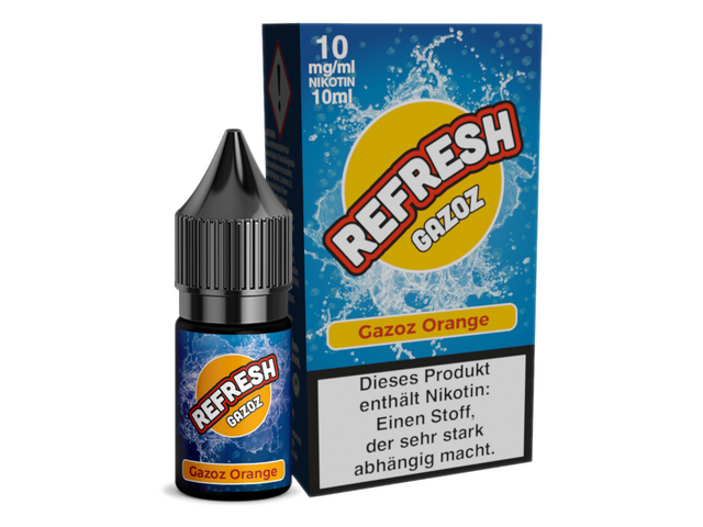 Refresh Gazoz – Orange – Hybrid Nikotinsalz Liquid – 10 ml