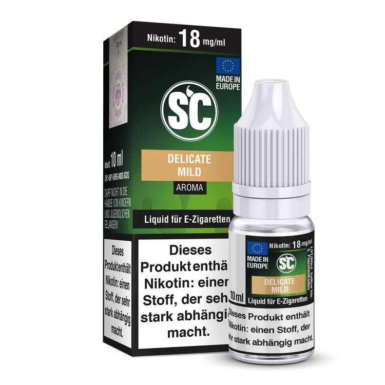 SC – Delicate Mild Tabak – Liquid – 10 ml