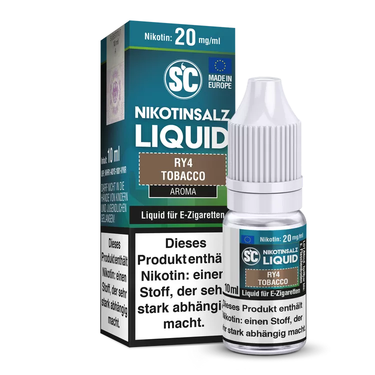 SC - RY4 Tobacco - Nikotinsalz Liquid - 10 ml