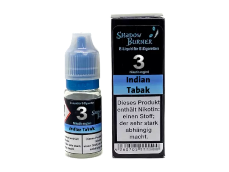 Shadow Burner – Indian Tabak – Liquid – 10 ml