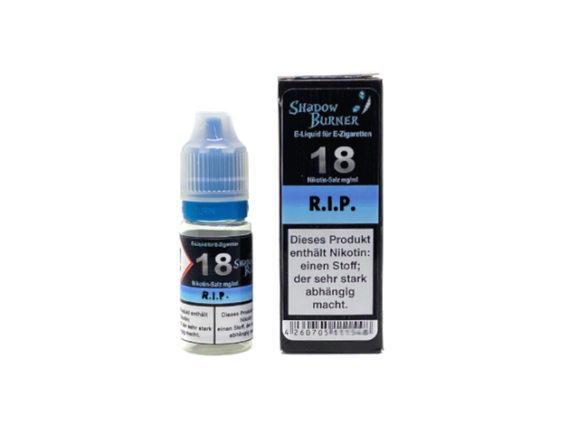 Shadow Burner – RIP 1 – Nikotinsalz Liquid – 18 mg