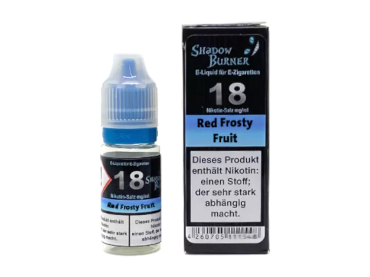 Shadow Burner – Red Frosty Fruit – Nikotinsalz Liquid – 18 mg