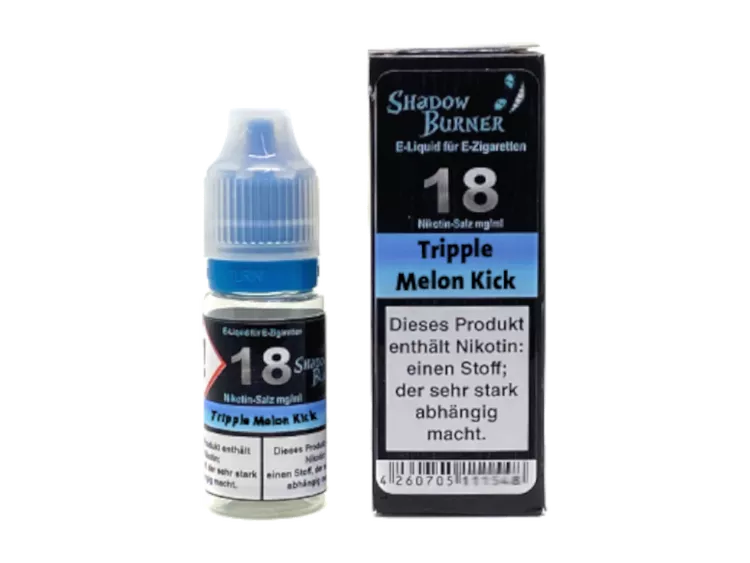 Shadow Burner – Tripple Melon Kick – Nikotinsalz Liquid – 18 mg