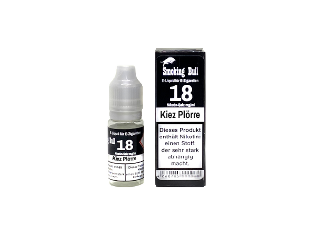 Smoking Bull - Kiez Plörre - Nikotinsalz Liquid - 18 mg