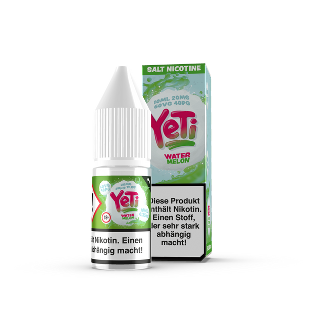 Yeti - Watermelon - E-Zigaretten Nikotinsalz Liquid - 10ml
