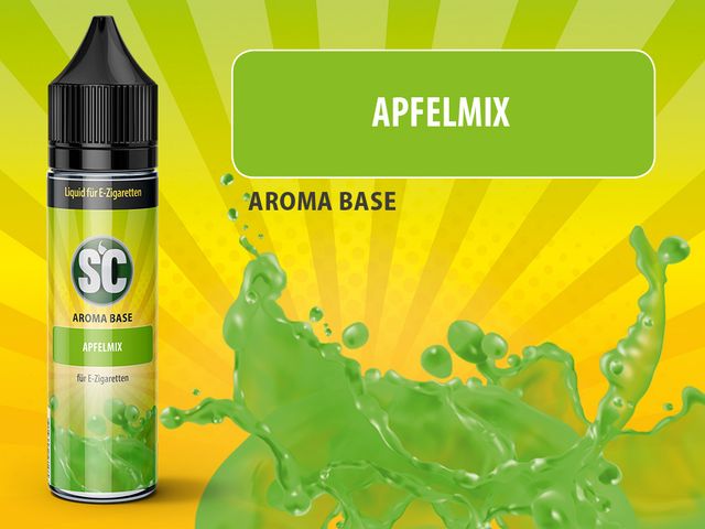 SC - Vape Base - Apfelmix Shortfill Liquid - 50ml