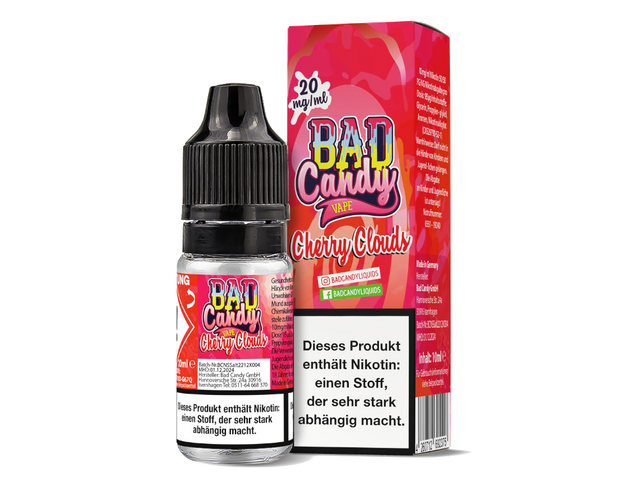 Bad Candy – Cherry Cloud – Nikotinsalz Liquid