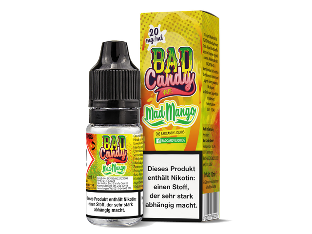 Bad Candy – Mad Mango – Nikotinsalz Liquid