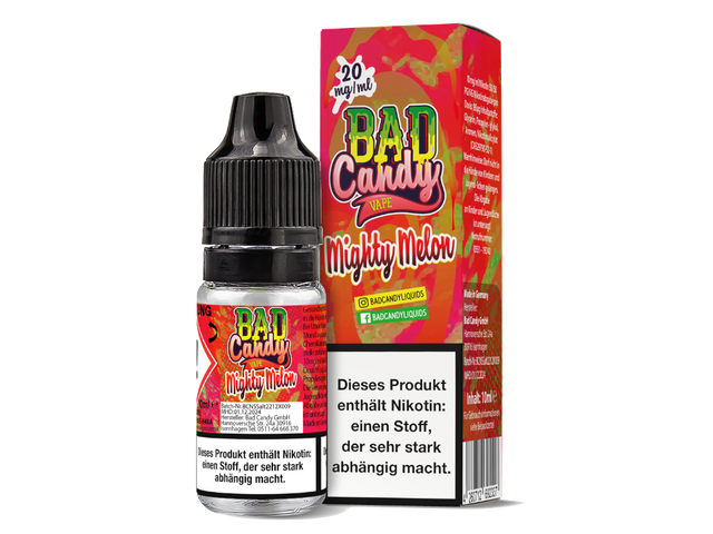Bad Candy - Mighty Melon - Nikotinsalz Liquid