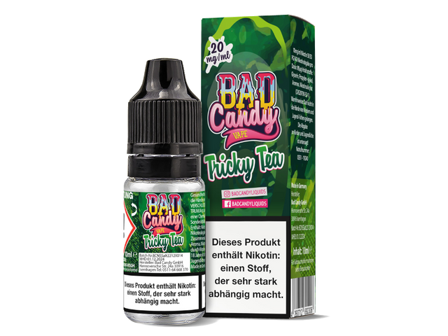 Bad Candy - Tricky Tea - Nikotinsalz Liquid - 10 ml
