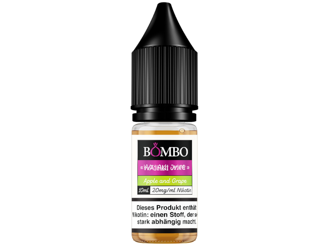 Bombo – Apple and Grape – Nikotinsalz Liquid – 10 ml