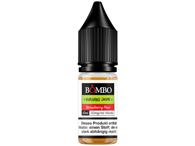 Bombo - Strawberry and Pear - Nikotinsalz Liquid - 10 ml