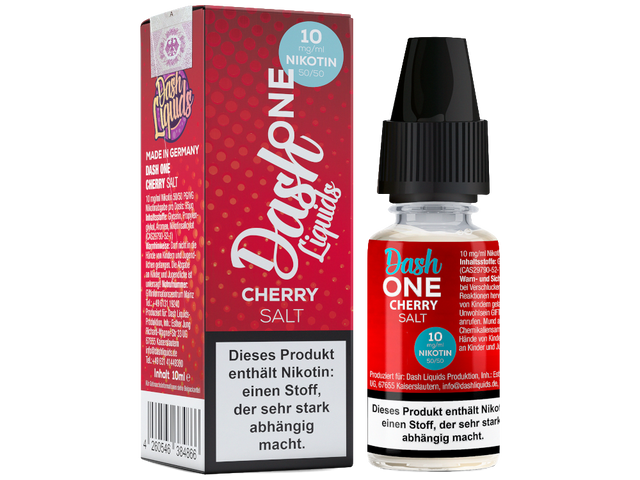 Dash Liquids – One – Cherry – Nikotinsalz Liquid – 10 ml