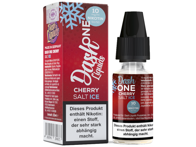Dash Liquids – One – Cherry Ice – Nikotinsalz Liquid – 10 ml